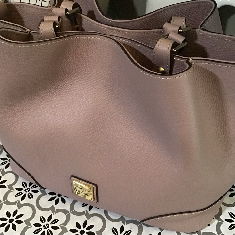 Dooney & Bourke Pink Satchel - Picture 8 of 16